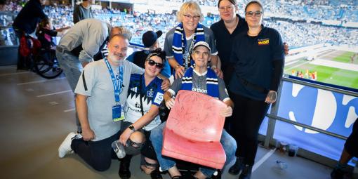 Wunschfahrt ins Volksparkstadion Wunschfahrt ins Volksparkstadion