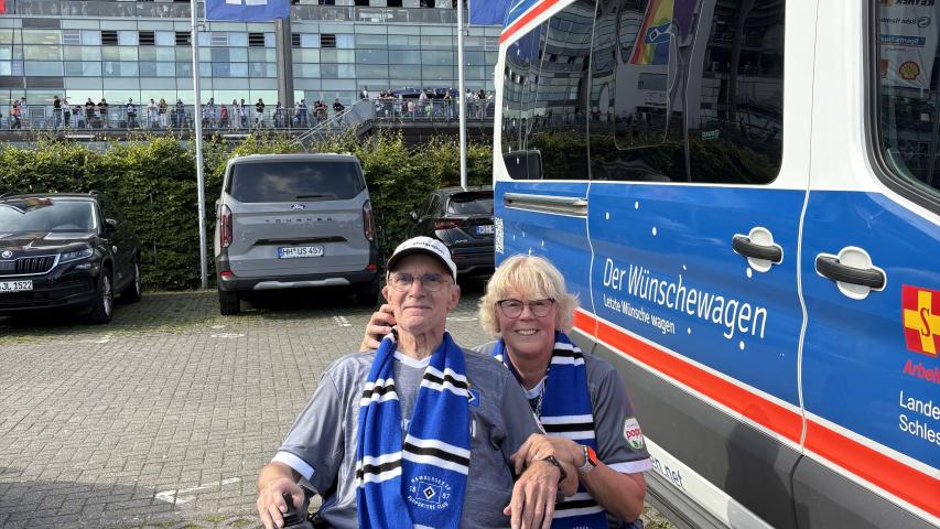 Wunschfahrt ins Volksparkstadion Wunschfahrt ins Volksparkstadion